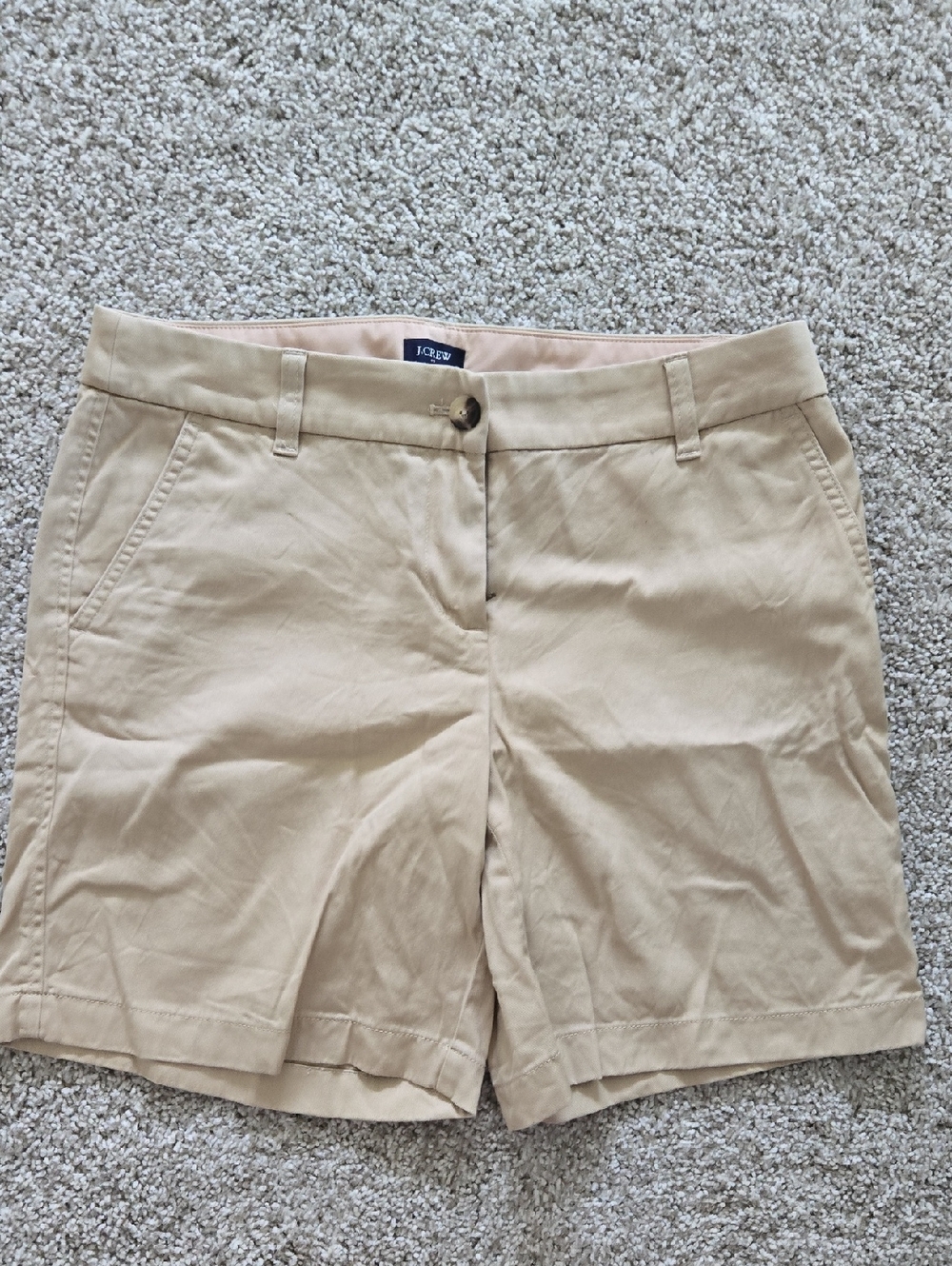 J. Crew Women's Beige Chino Shorts